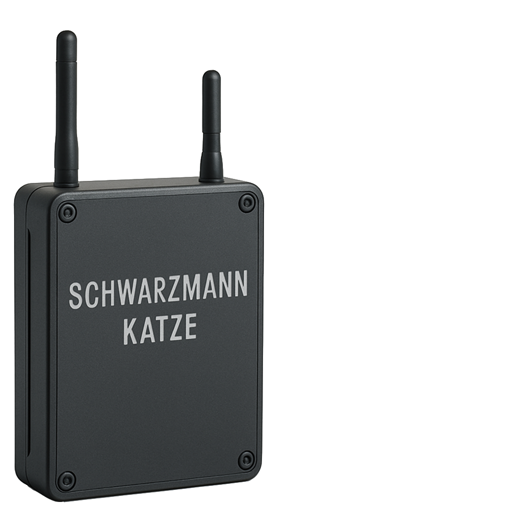 Konzept Schwarzman Katze